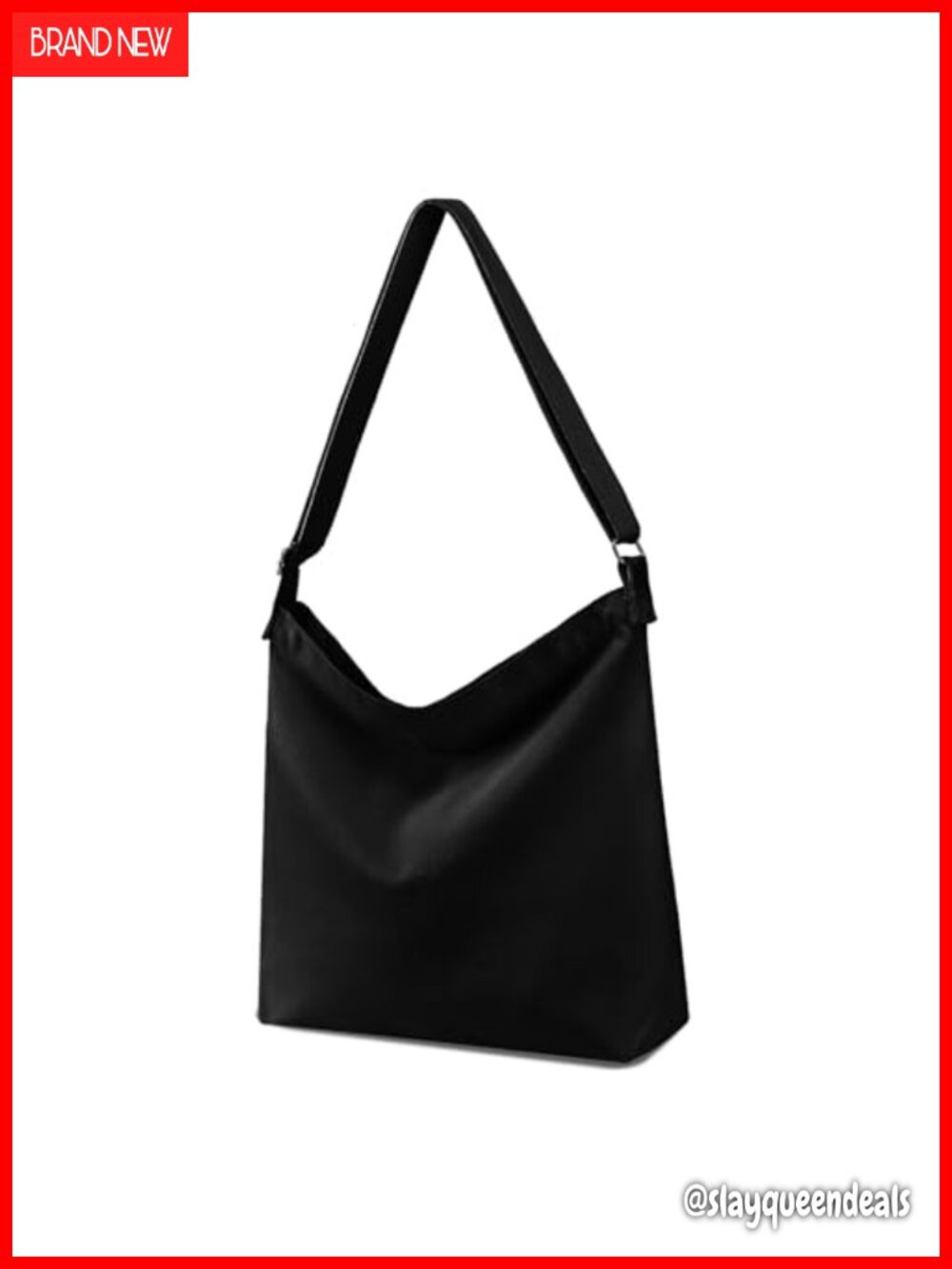 Canvas Crossbody Tote Bag Large Hobo Handbag Lightweight Spacious